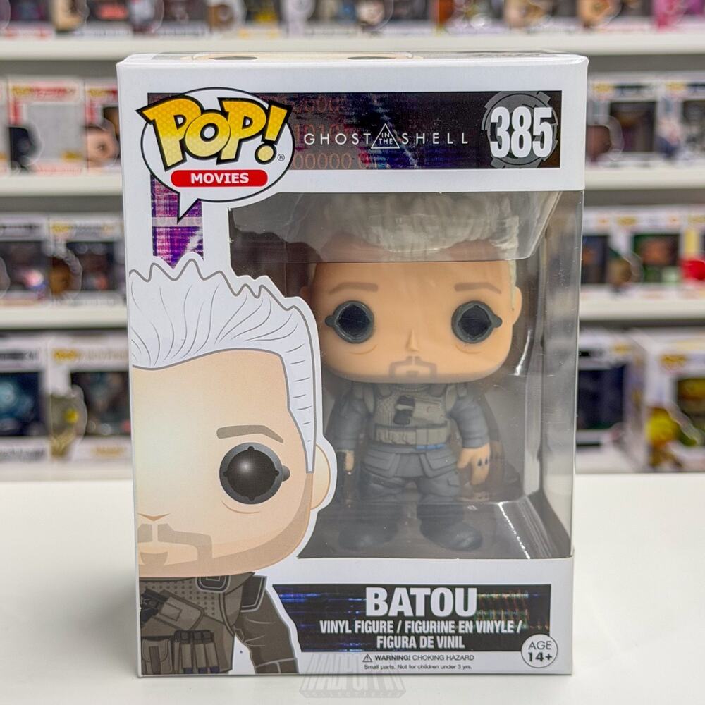Funko Pop Movies Ghost in the Shell Batou 385 Cyberpunk Action Toy Vinyl Figure